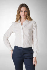 CAMICIA  MUSSOLA RICAMATA+PAILLETTES