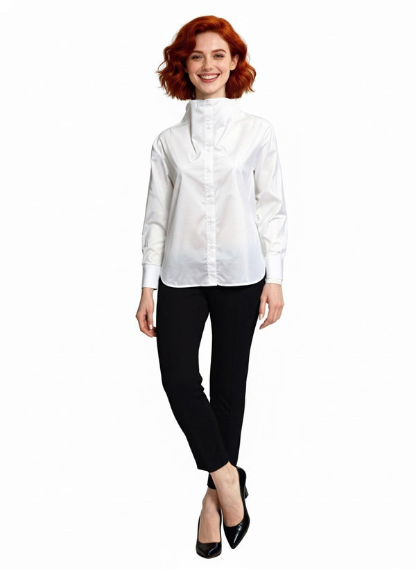 CAMICIA CON  FONDO STONDATO  VESTIBILITA OVER