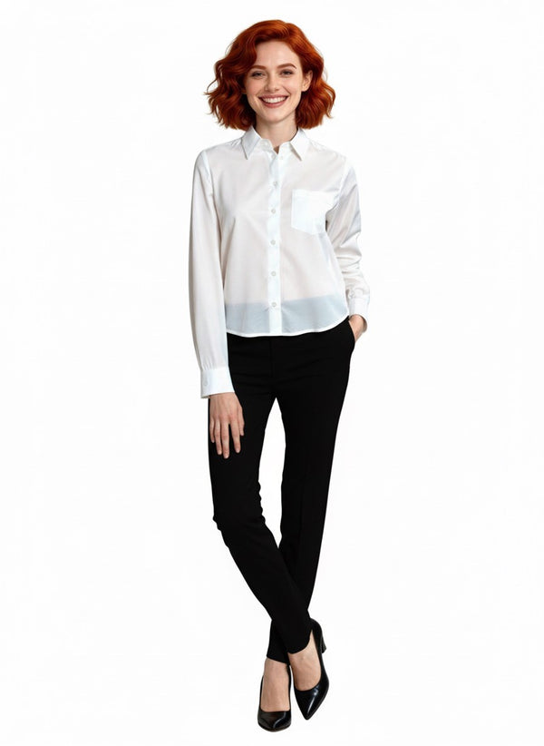 CAMICIA   CROPPED  EFFETTO BALOON
