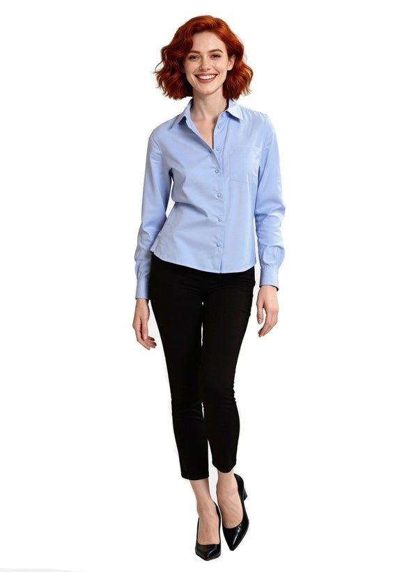 CAMICIA   CROPPED  EFFETTO BALOON
