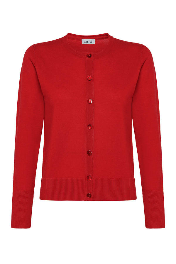 CARDIGAN GIROCOLLO