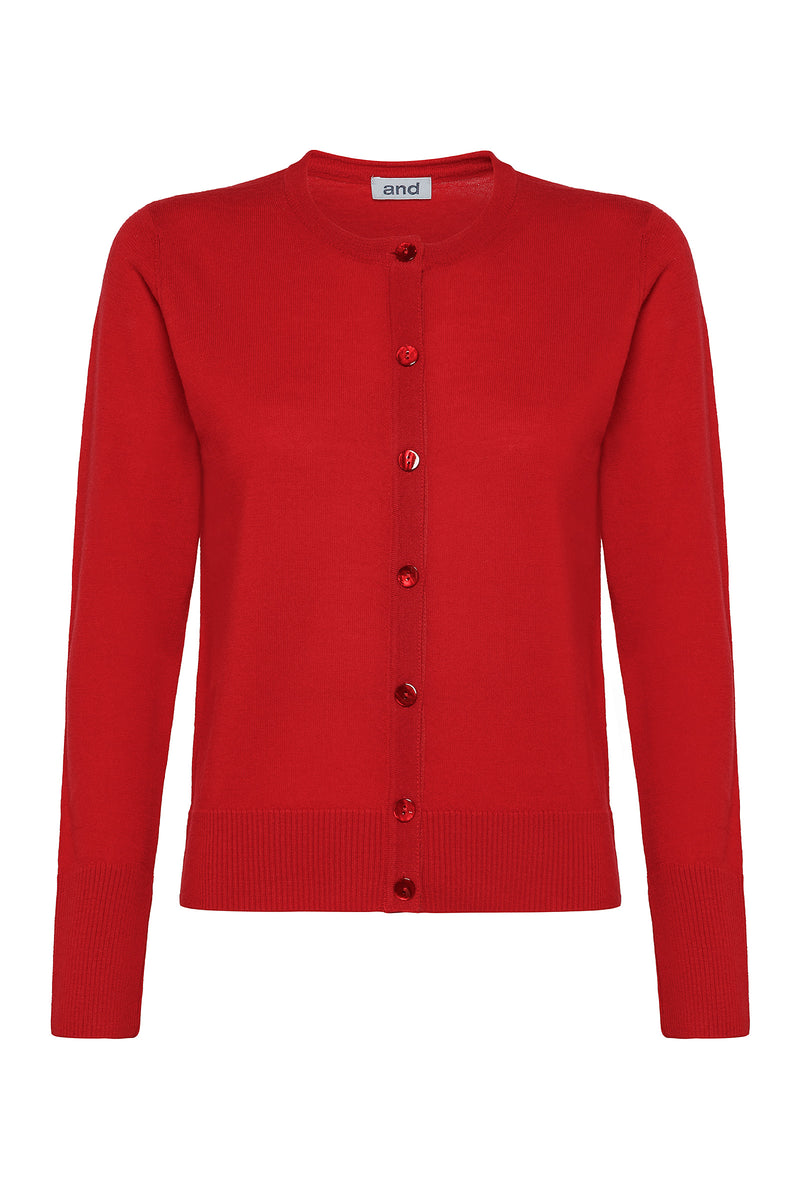 CARDIGAN GIROCOLLO