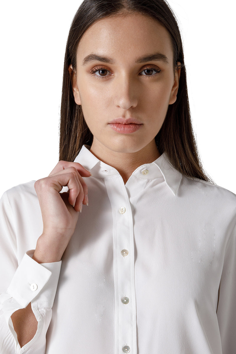 CAMICIA IN MISTO SETA