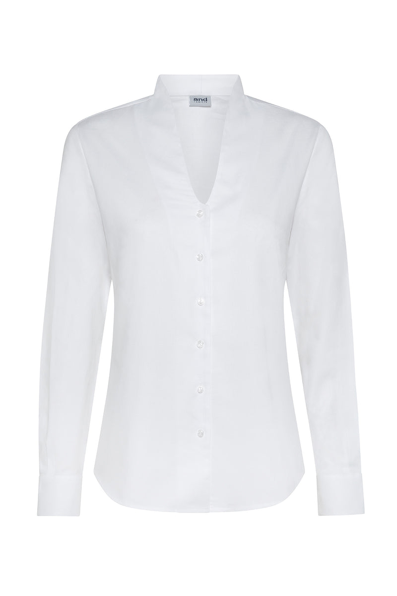 CAMICIA MANICA LUNGA COLLO MONTANTE