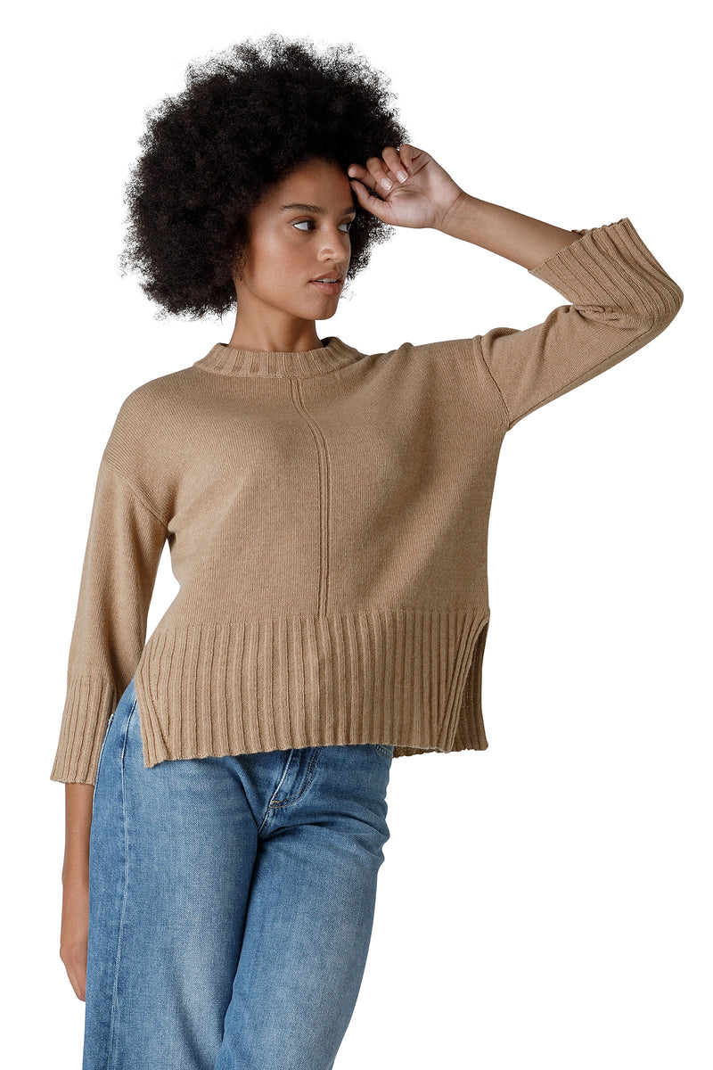 OVER LINE SWEATER