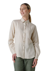 CAMICIA MANICA LUNGA COLLO A PUNTA CHIUSO