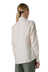 CAMICIA MANICA LUNGA COLLO A PUNTA CHIUSO