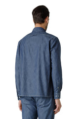 CAMICIA BLU DENIM