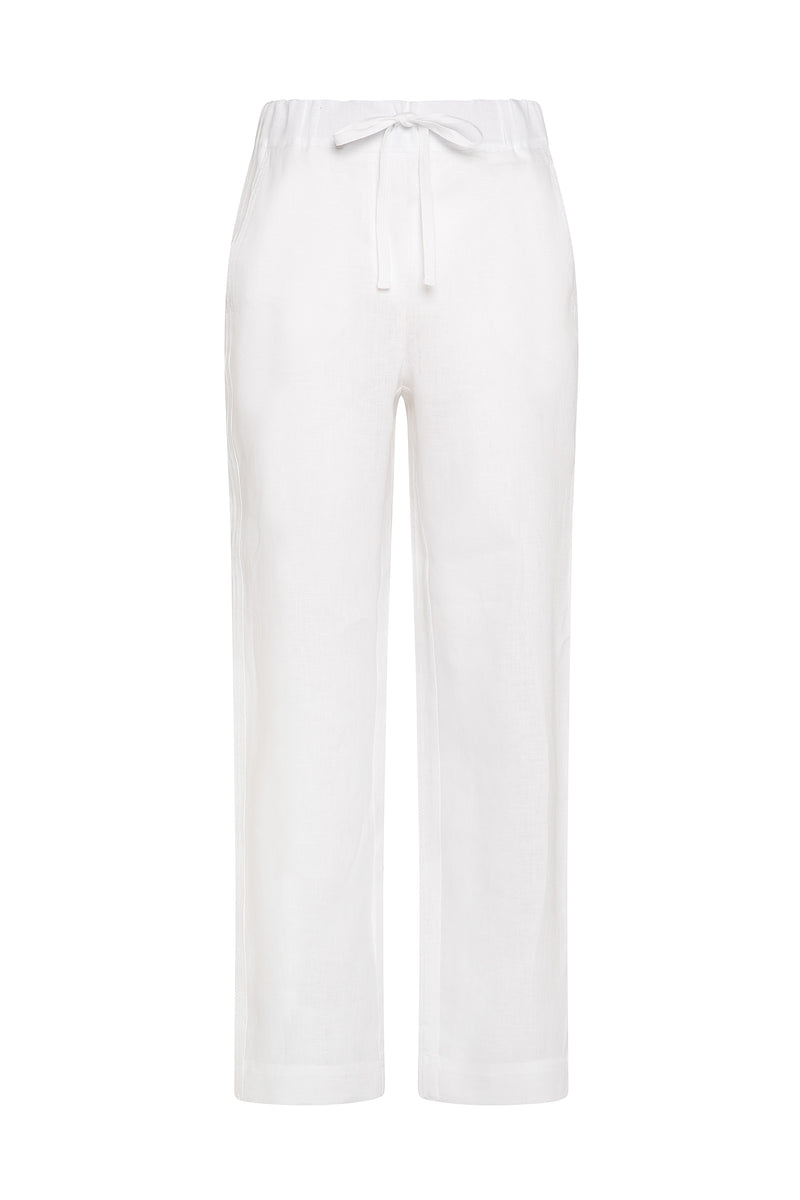PANTALONE CON ELASTICO E COULISSE IN VITA