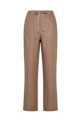 PANTALONE CON ELASTICO E COULISSE IN VITA