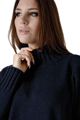 MAGLIA IN MISTOLANA COLLO ALTO