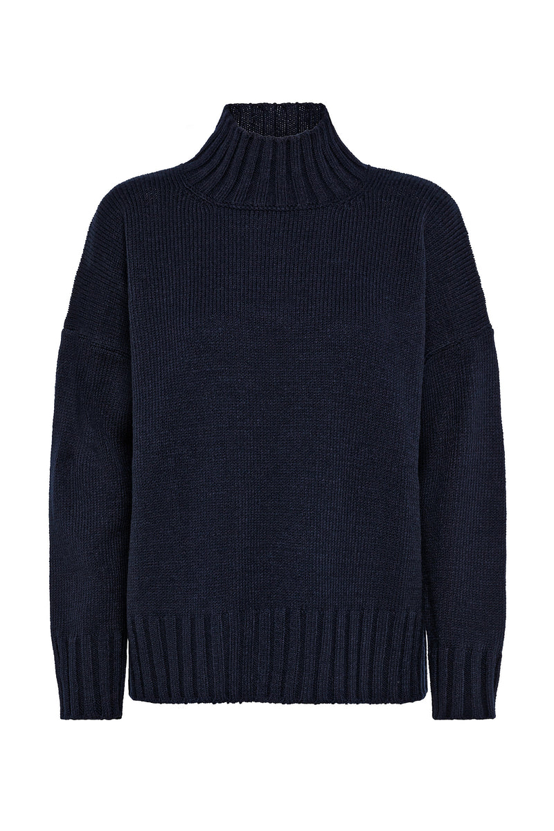 MAGLIA IN MISTOLANA COLLO ALTO