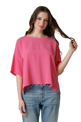 BOAT NECKLINE BLOUSE