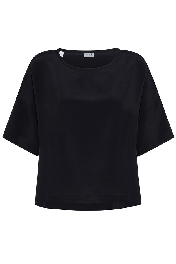BOAT NECKLINE BLOUSE