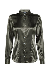 CAMICIA MANICA LUNGA COLLO A PUNTA CHIUSO