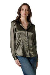 CAMICIA MANICA LUNGA COLLO A PUNTA CHIUSO