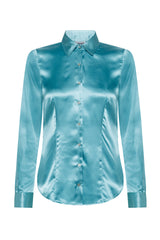 CAMICIA MANICA LUNGA COLLO A PUNTA CHIUSO