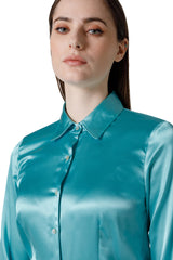 CAMICIA MANICA LUNGA COLLO A PUNTA CHIUSO