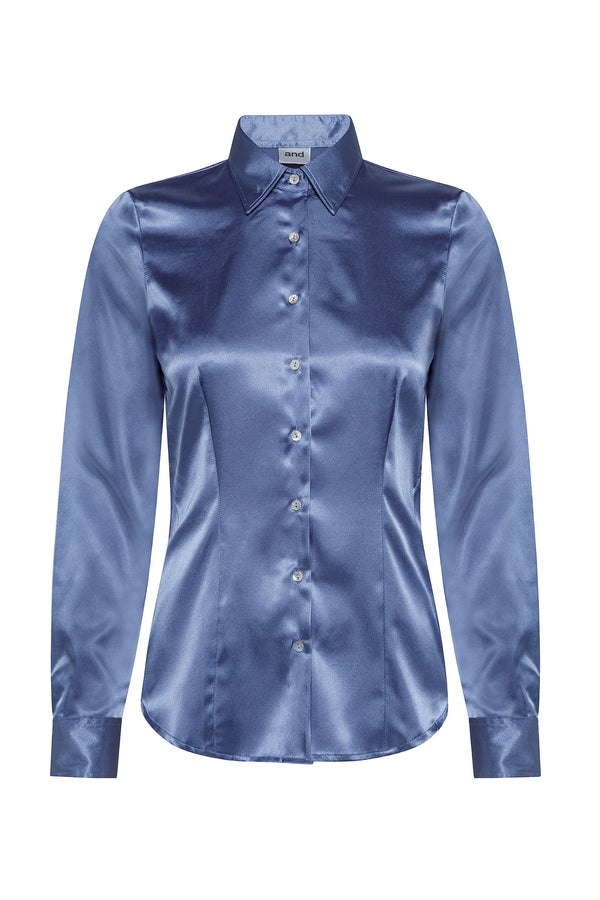 CLOSED TOE NECK LONG SLEEVE SHIRT
