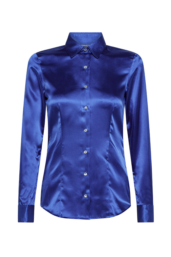 CAMICIA MANICA LUNGA COLLO A PUNTA CHIUSO