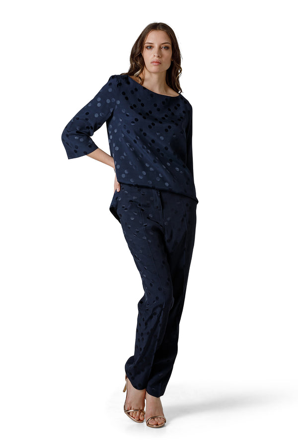 PANTALONE CLASSICO SENZA FILETTI DIETRO