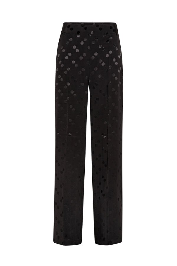 PANTALONE PALAZZO TASCHE FRANCESI ZIP FIANCO