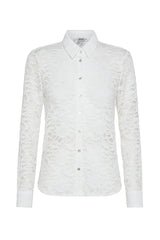 CAMICIA IN  PIZZO STRETCH