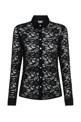 CAMICIA IN PIZZO STRECH