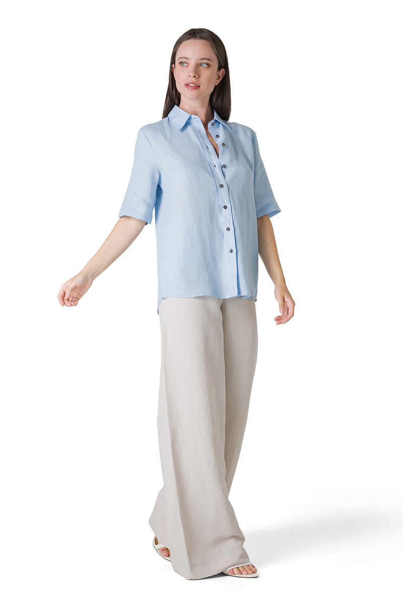 CAMICIA IN PURO LINO