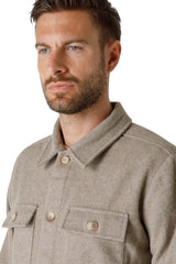 OVERSHIRT LONG SLEEVES WITH JOINED POCKETS