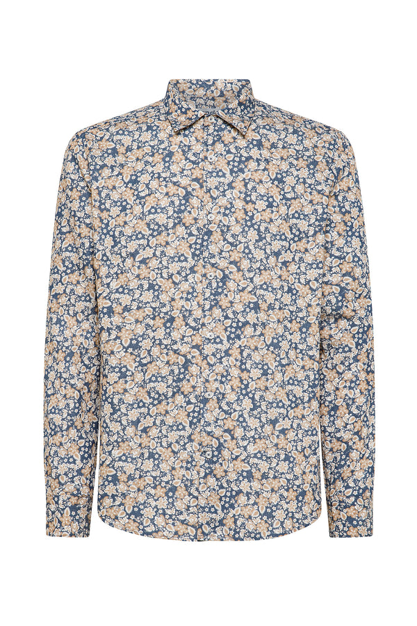 GEMUSTERTE BLUSE
