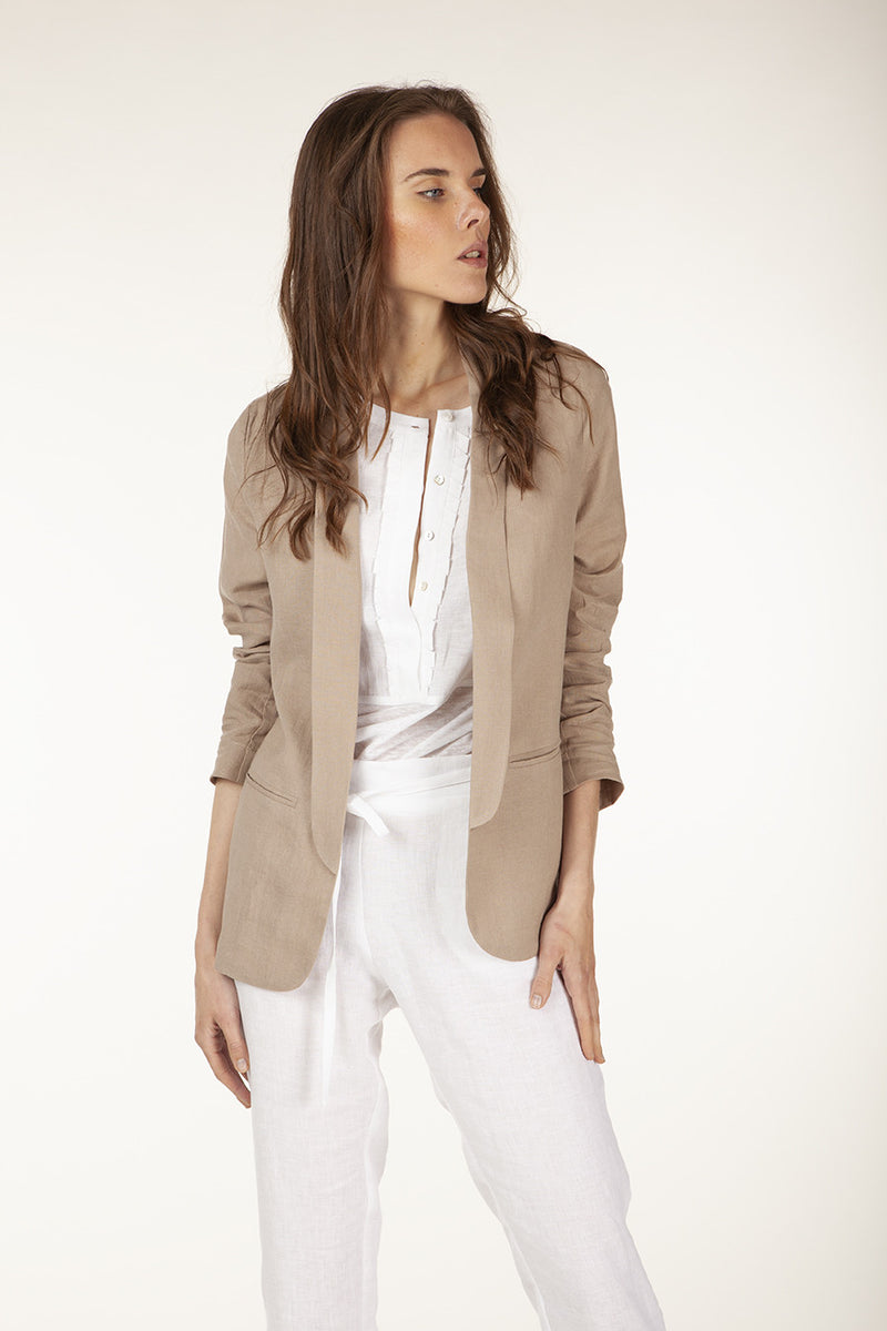 PURE LINEN JACKET