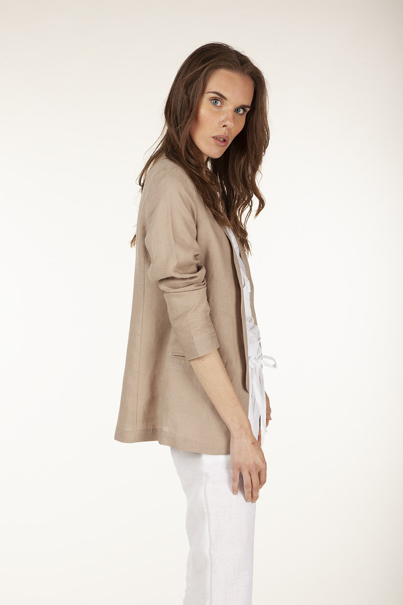 PURE LINEN JACKET