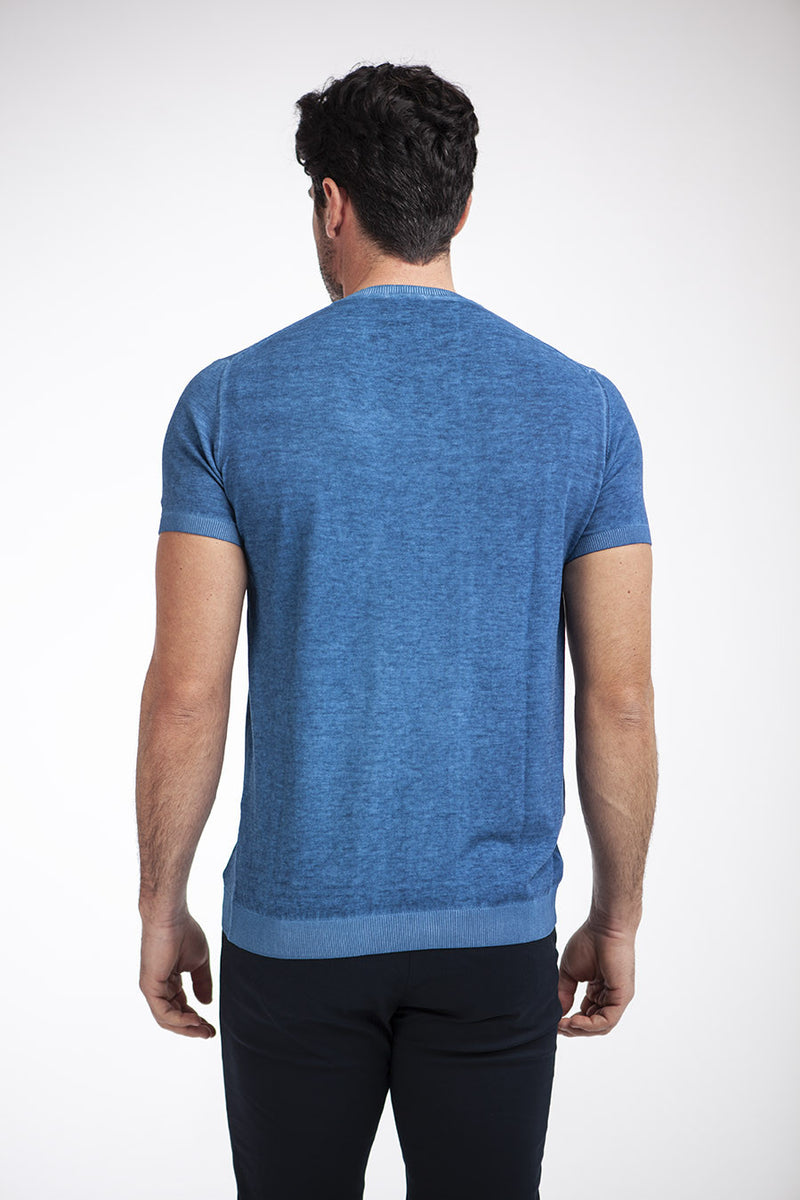 SHORT SLEEVE SWEATER