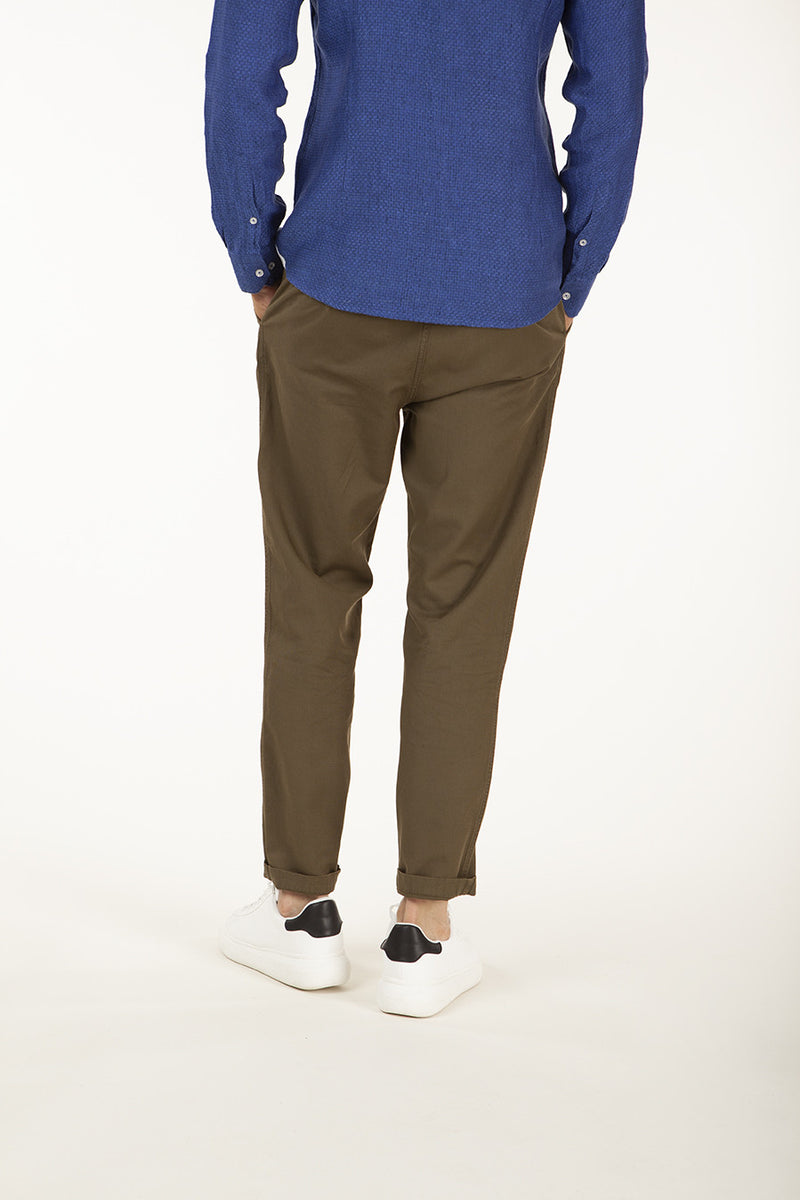 PANTALON À TAILLE COULISSANTE