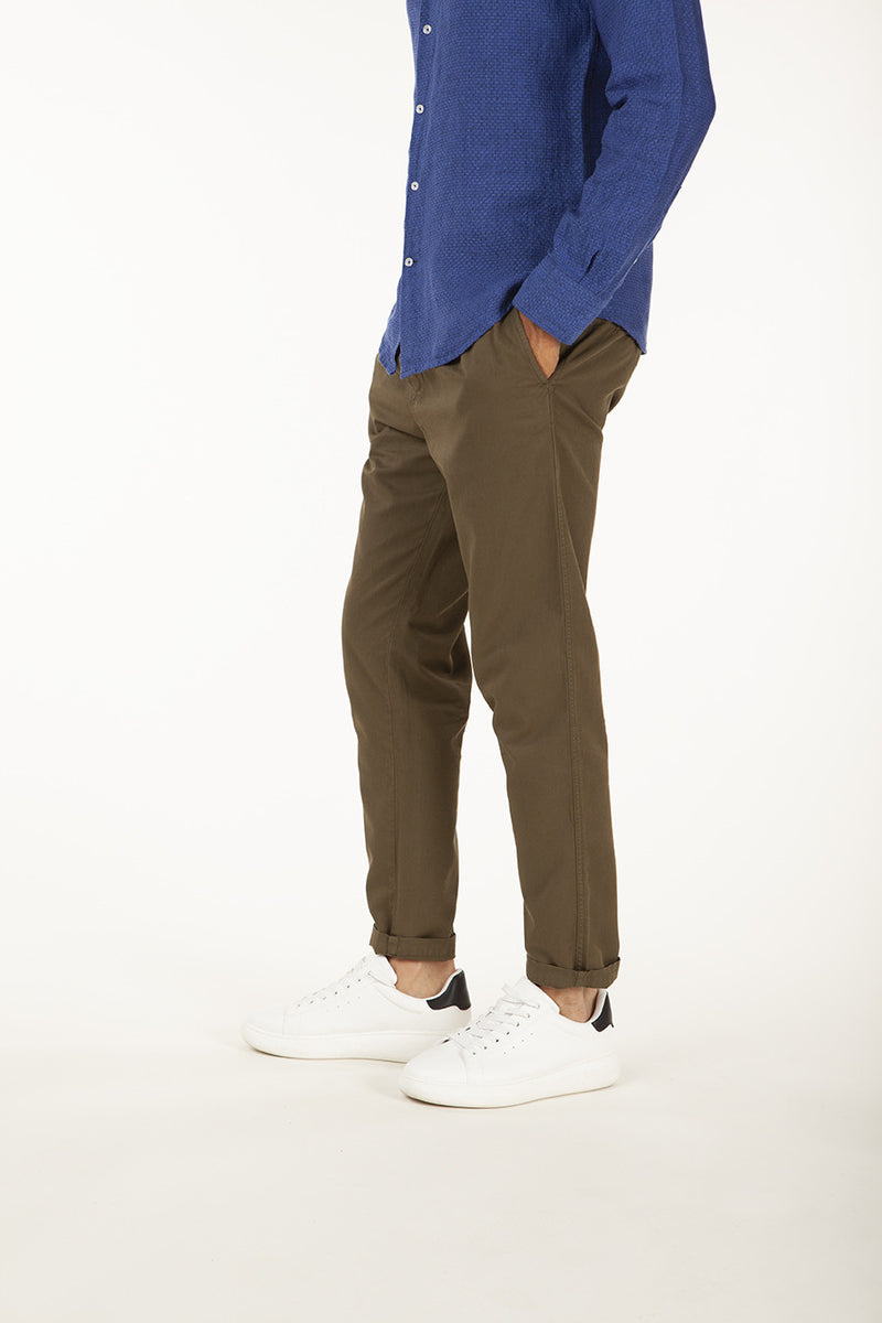 PANTALON À TAILLE COULISSANTE